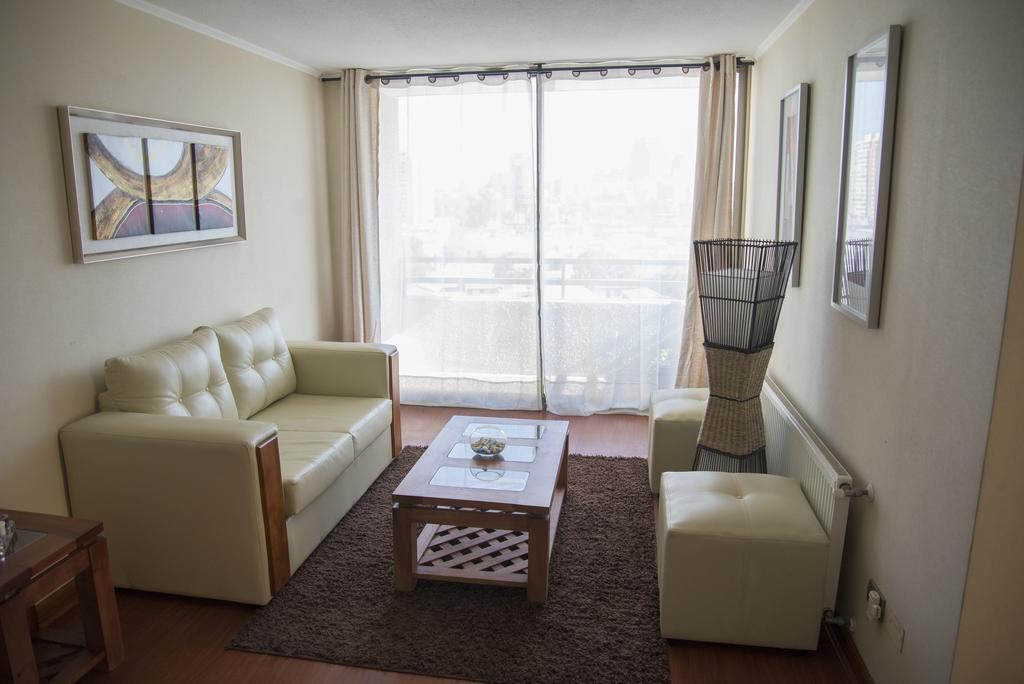 Bellavista Departamento Amoblado Lejlighed Santiago de Chile Værelse billede