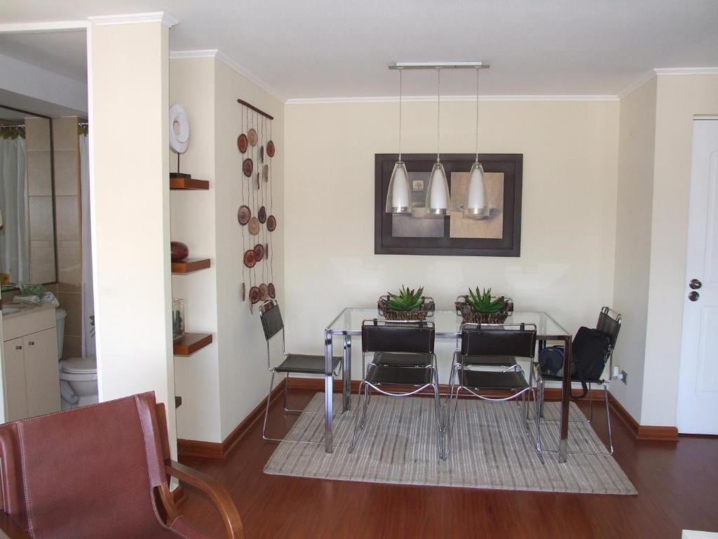 Bellavista Departamento Amoblado Lejlighed Santiago de Chile Værelse billede